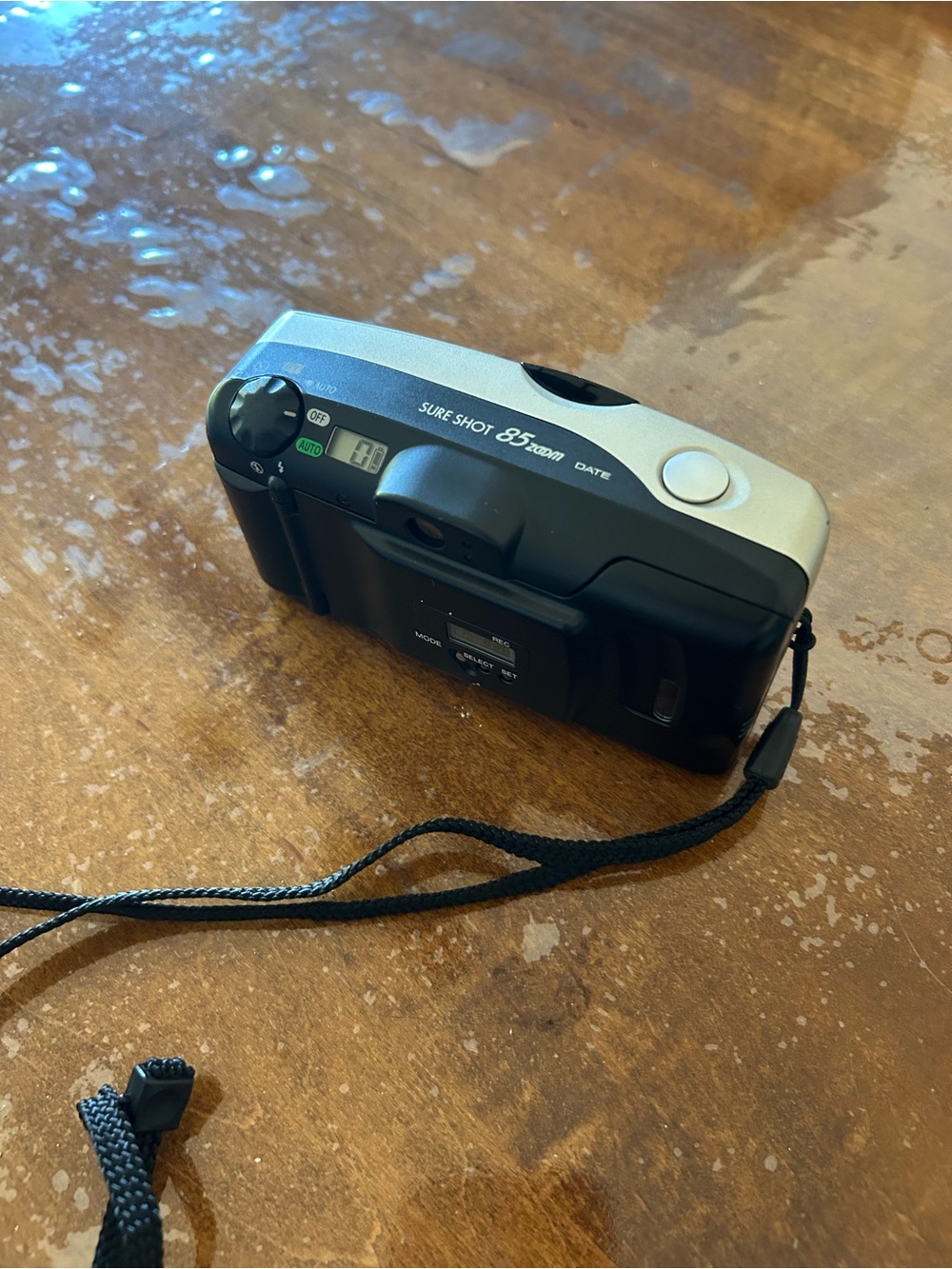 Canon Sure Shot 85 Zoom Point and Shoot Film Camera - Silver - Picture 4 of 8